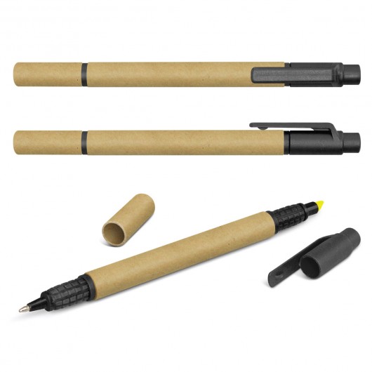 Eco Pen Highlighter natural Black